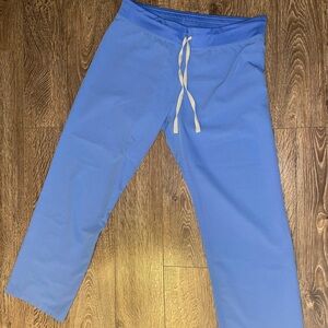 Figs Azure Blue Technical Pants
